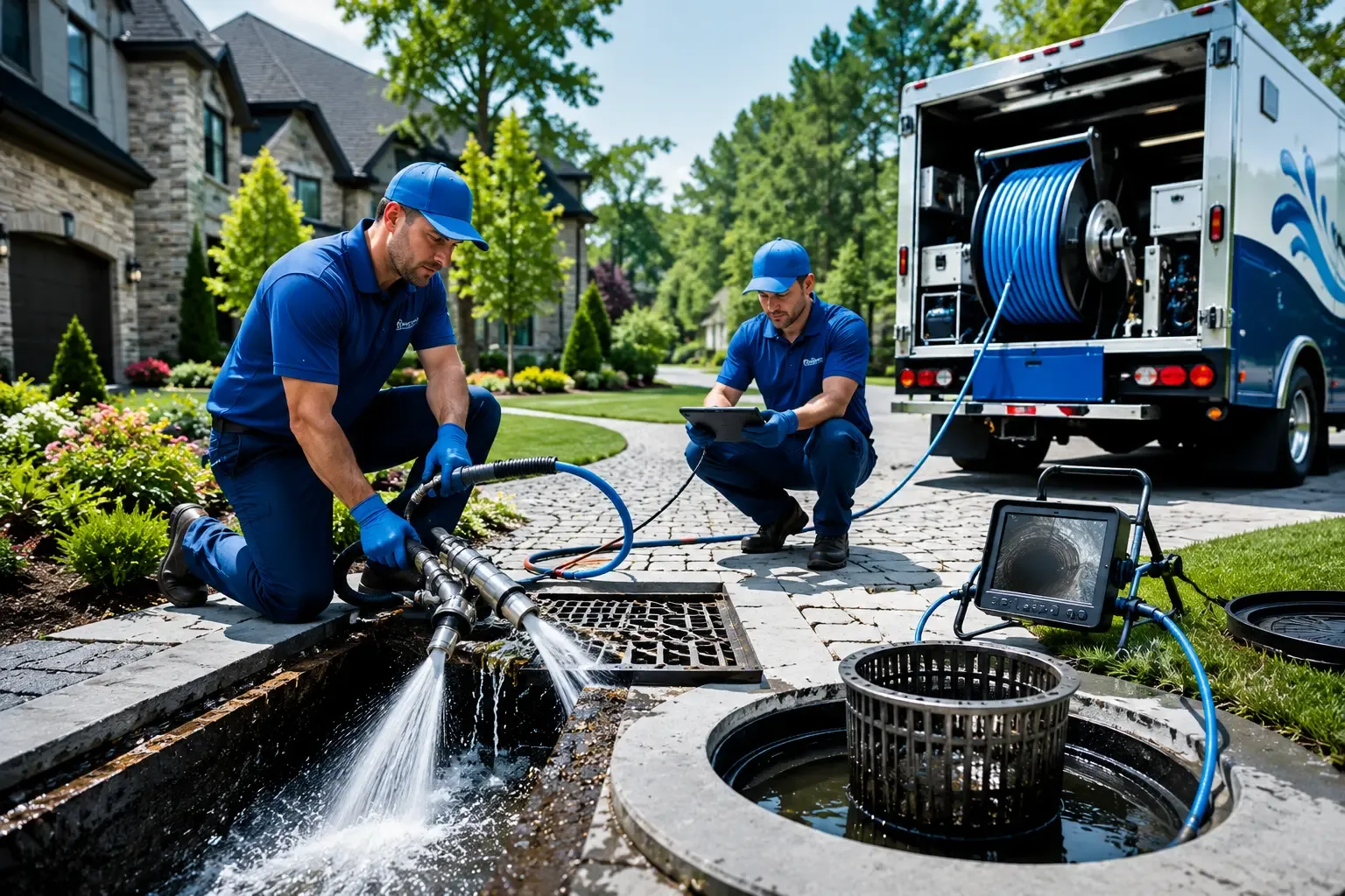 Local outdoor drain cleaning professionals in Shelburn, IN