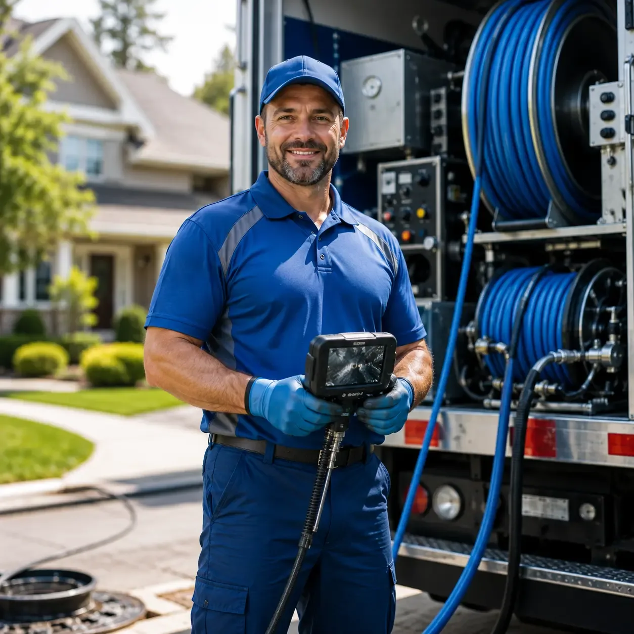 Local outdoor drain cleaning specialists in Shelburn, IN